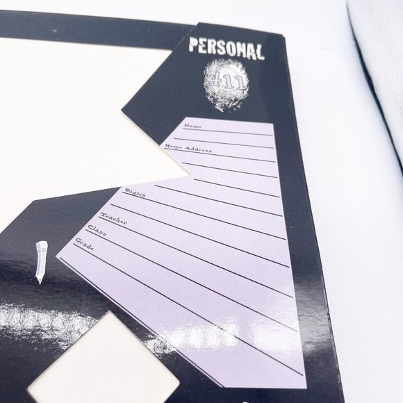 Elmer’s Brain Stuff  Vintage 1996 Pocket Mania Gismo Fold Out Folder Crazy Shape - Picture 3 of 12